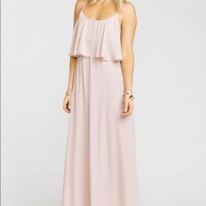 Mumu Caitlin Maxi in Show Me the Ring Crisp